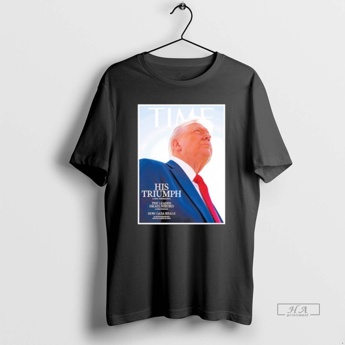 Official Trump Time The Leader Israel Needed T Shirt