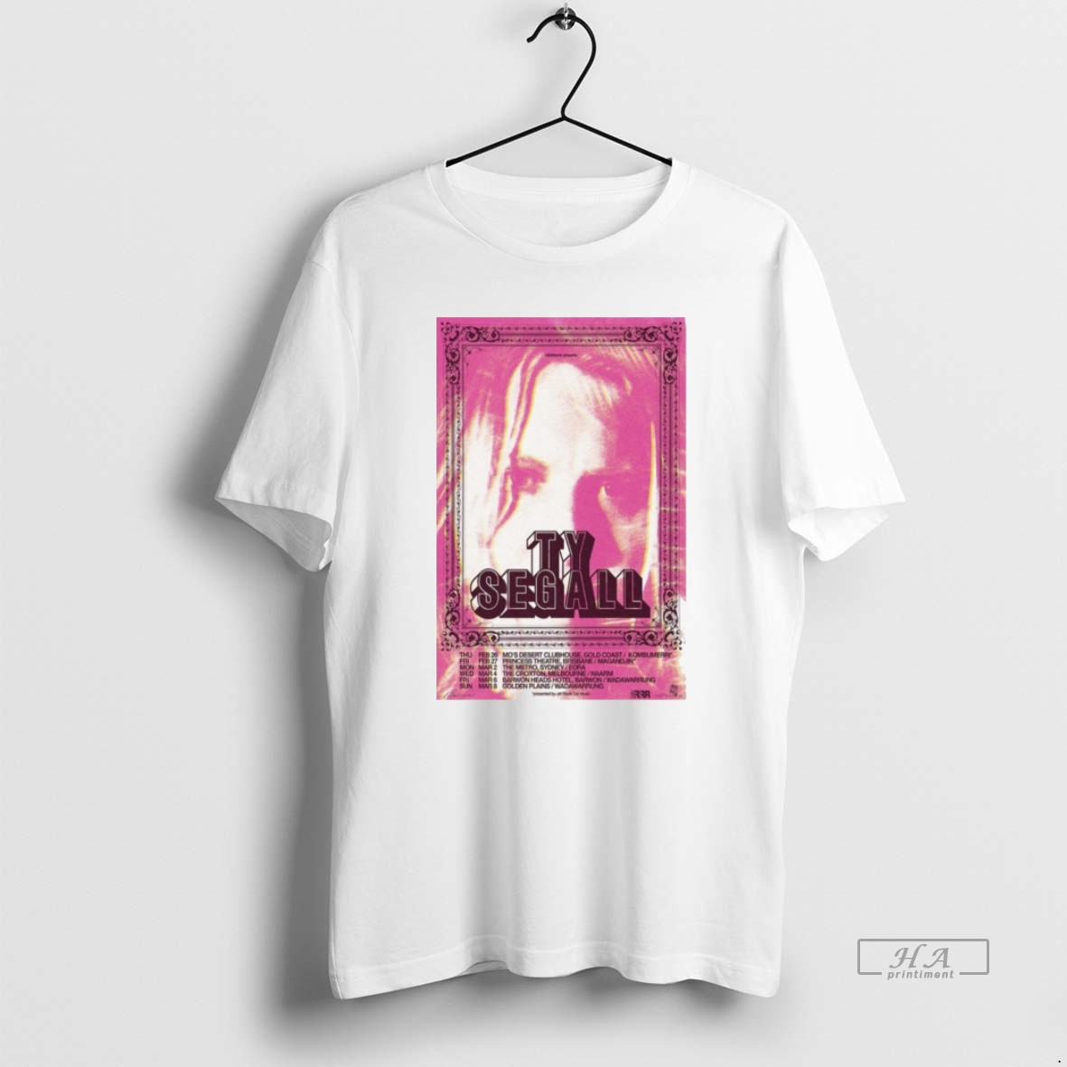 Official Ty Segall Australia 2026 Shirt