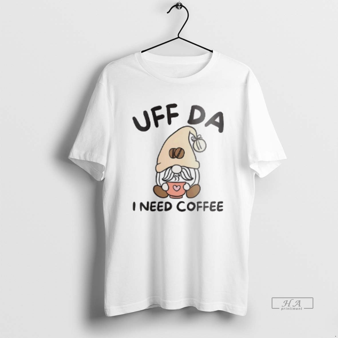 Official Uff Da I Need Coffee Norwegian Shirt
