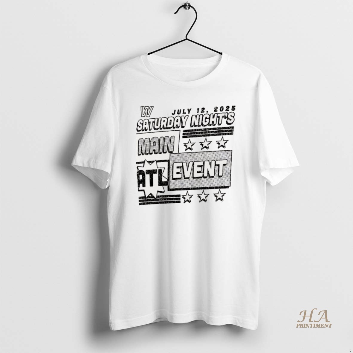 Official Wwe Saturday Nights Main Event Atlanta 2025 Shirt