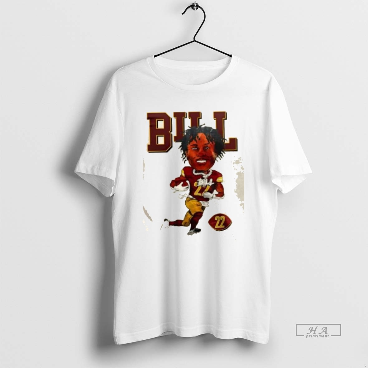 Official Washington Commanders Run Deebo Samuel Bill Run 2 Sided Shirt