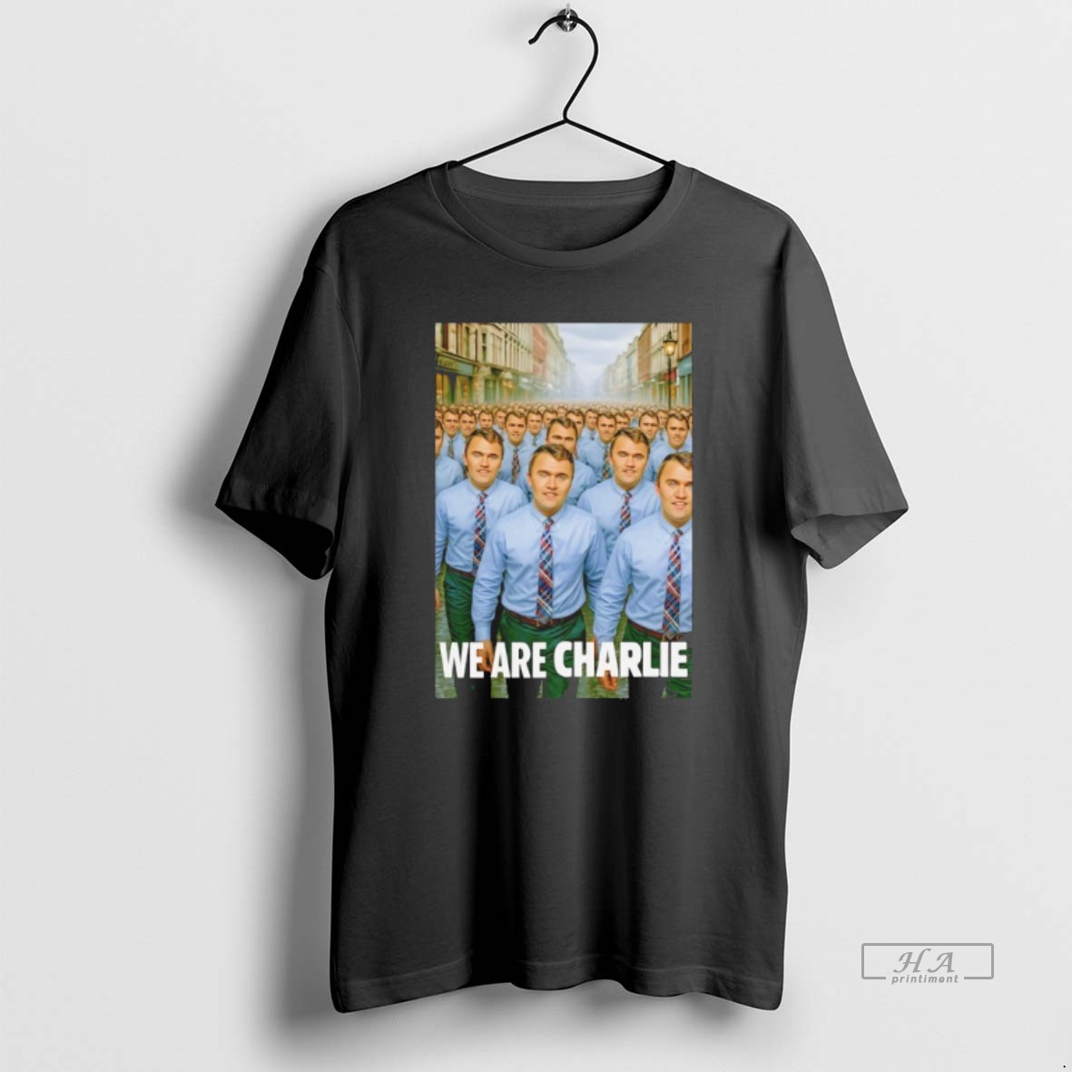Official We Are Charlie Kirk Photo Meme Shirt