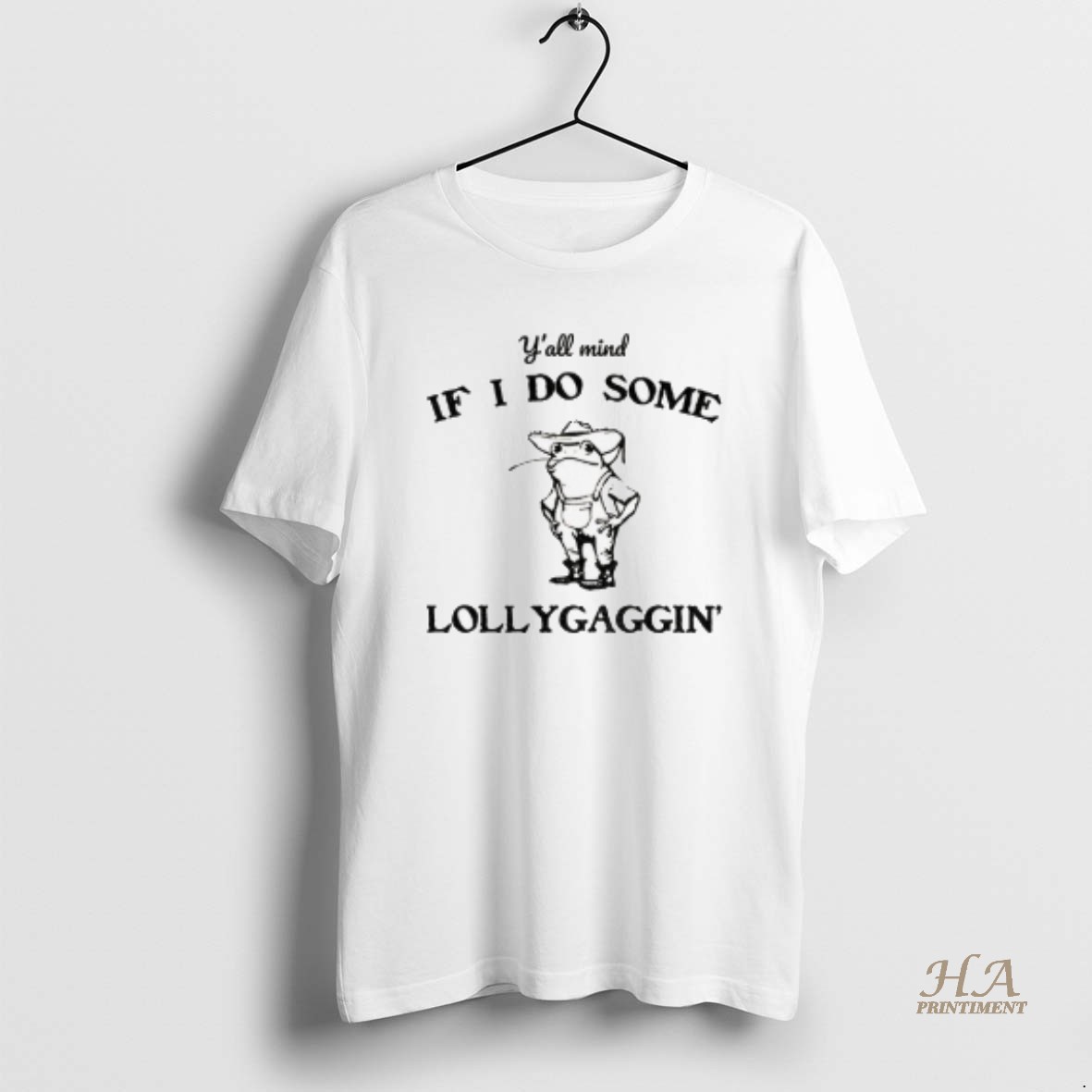 Official Western Frog Yall Mind If I Do Some Lollygaggin T Shirt