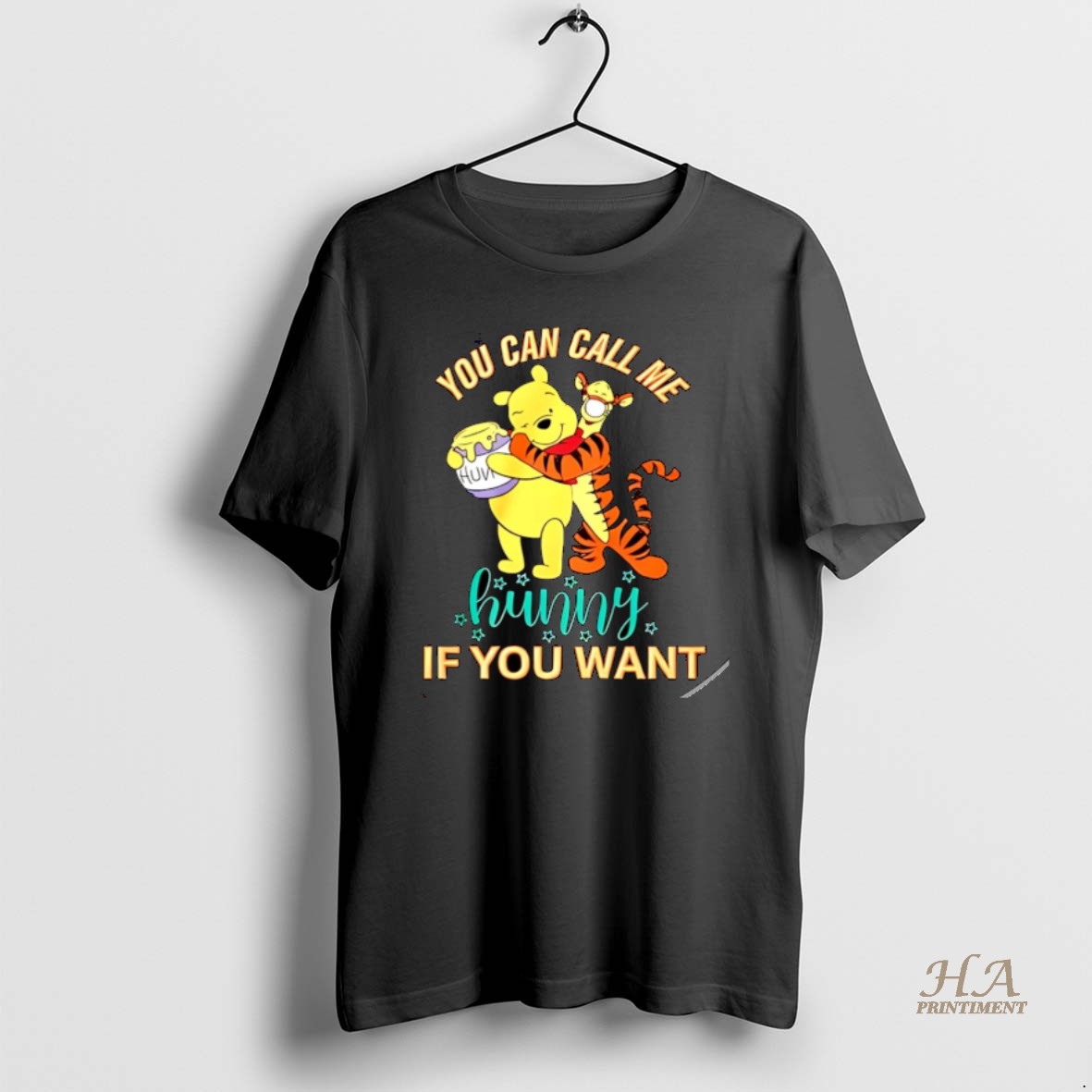 Official Winnie The Pooh You Can Call Me Hunny If You Want Christmas T Shirt