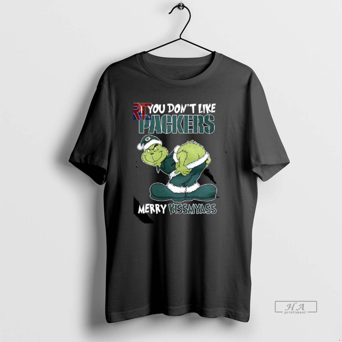 Official Y8jovpcd Grinch If You Dont Like Packers Merry Kissmyass Shirt