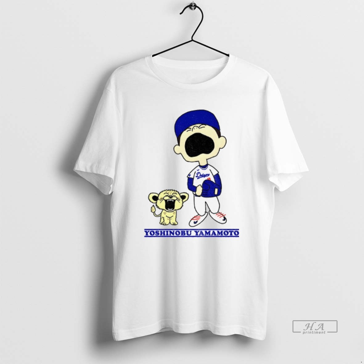 Official Yoshinobu Yamamoto Charlie Brown Los Angeles Dodgers Mlb Baseball 2025 Shirt