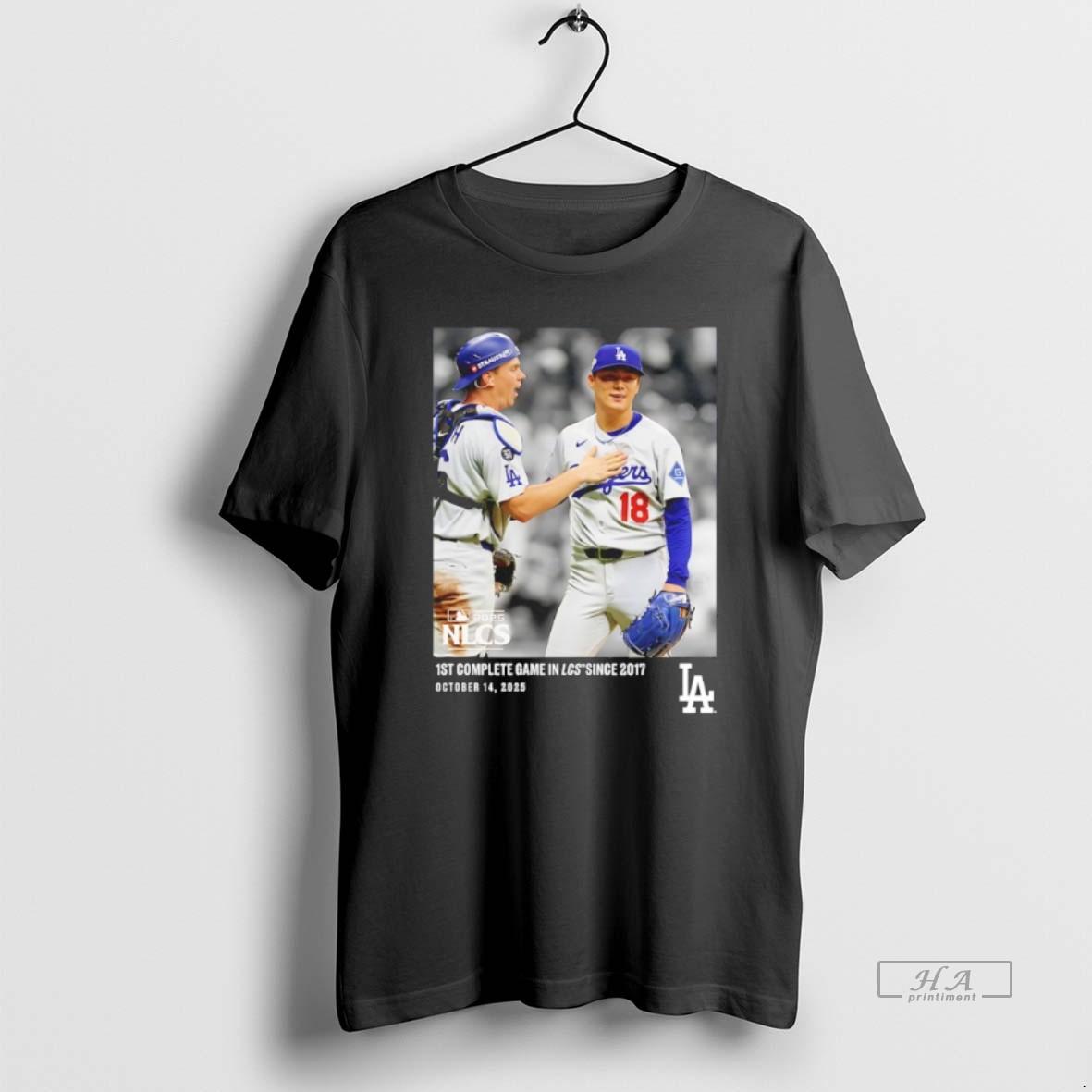 Official Yoshinobu Yamamoto La Dodgers 1st Complete Game In Lcs Since 2017 Shirt