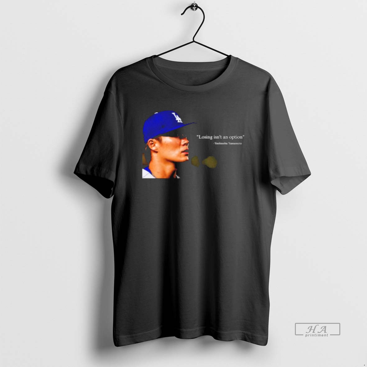 Official Yoshinobu Yamamoto Losing Isnt An Option T Shirt