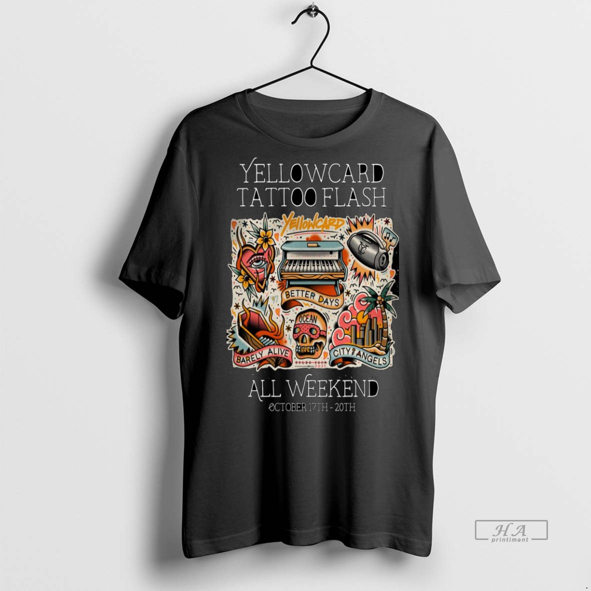Official Yellowcard Better Days October 17 20 2025 Shirt Hoodie
