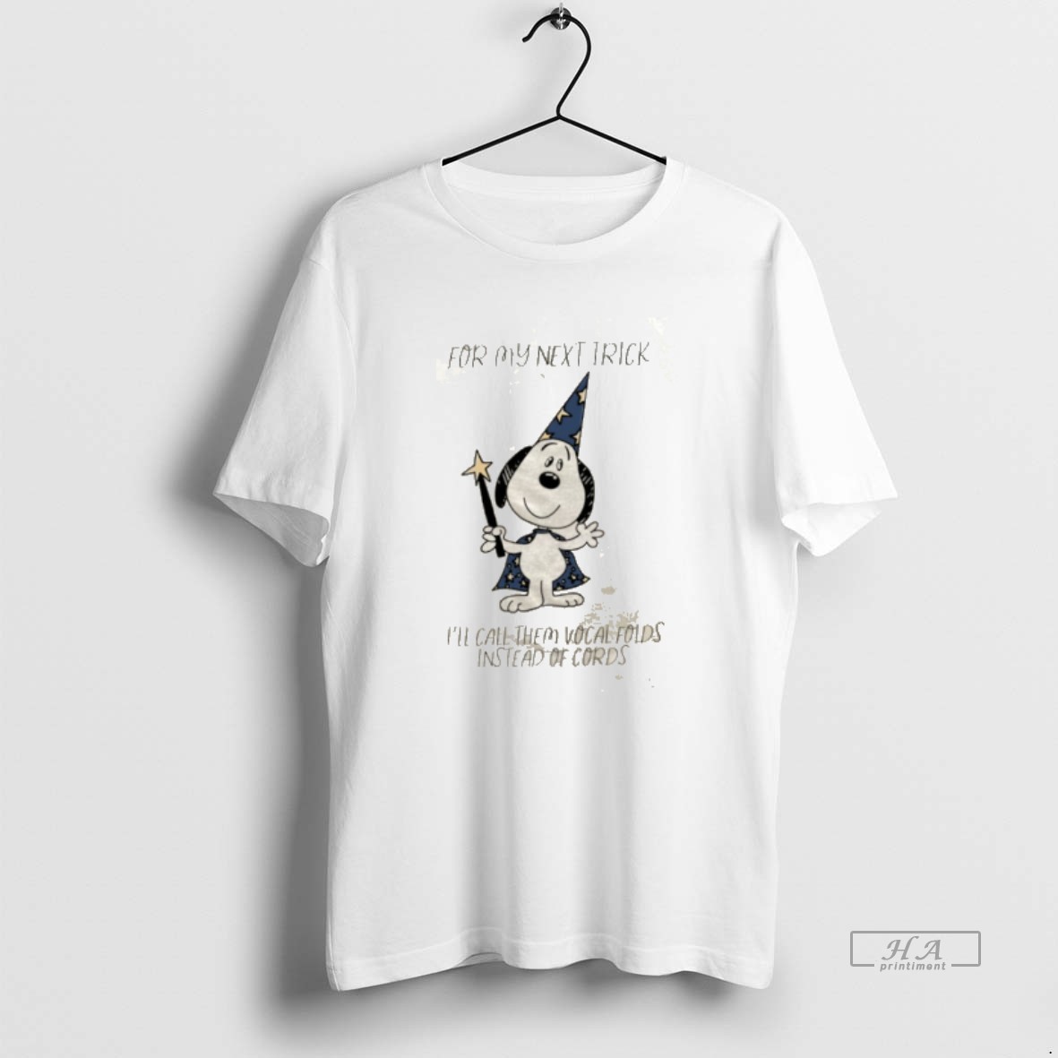 Official Yh4lwxl7 Snoopy For My Next Trick Ill Call Them Vocal Folds Instead Of Cords Shirt