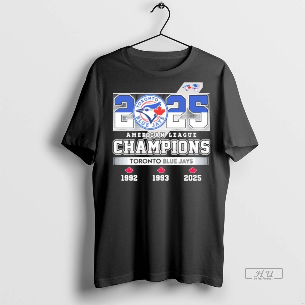 Officials 2025 American League Champions Toronto Blue Jays 1992 1993 2025 Graphic Tee Shirt Sweater Hoodie