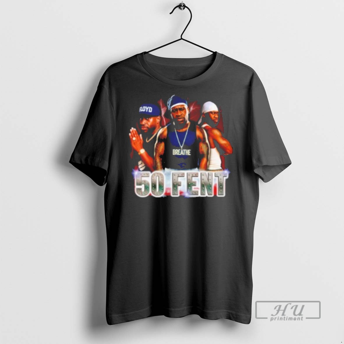 Officials 50 Fent George Floyd X 50 Cent T Shirt Sweatshirt