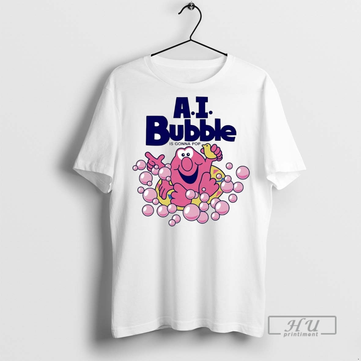 Officials Ai Bubble Is Gonna Pop T Shirt Sweatshirt