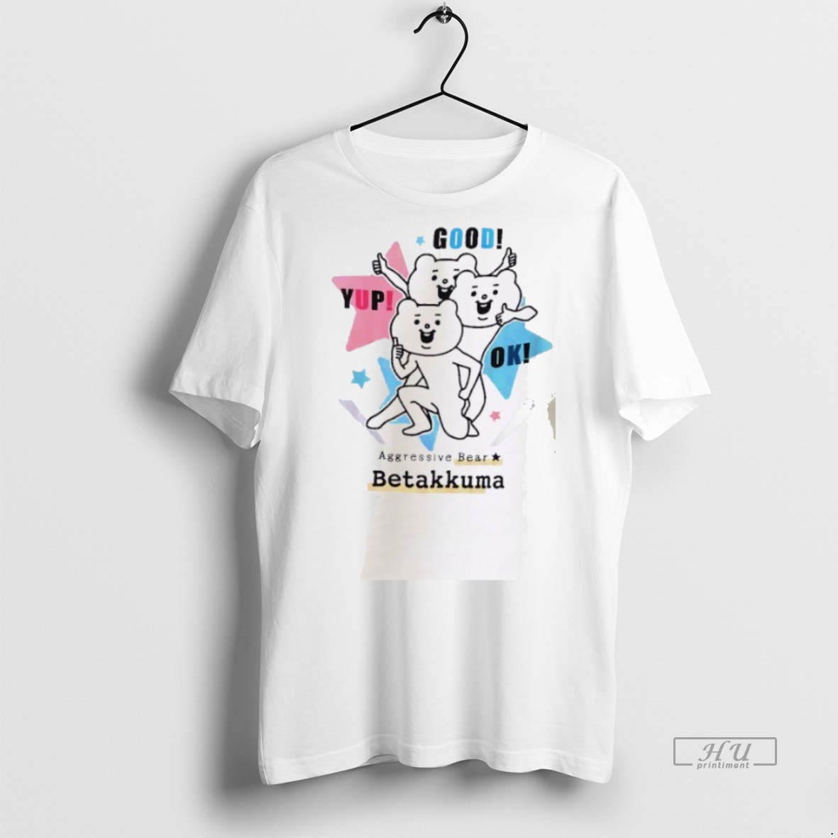 Officials Aggressive Bear Betakkuma Group Tee Shirt Sweater Hoodie