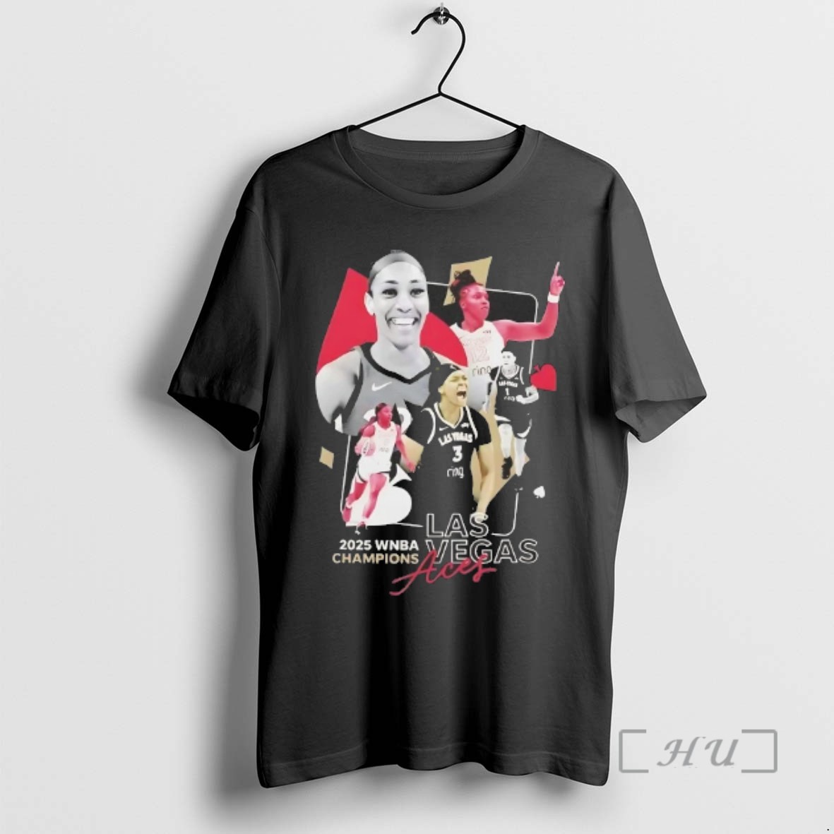 Officials Aja Wilson Las Vegas Aces 2025 Wnba Champions Tee Shirt Sweater Hoodie
