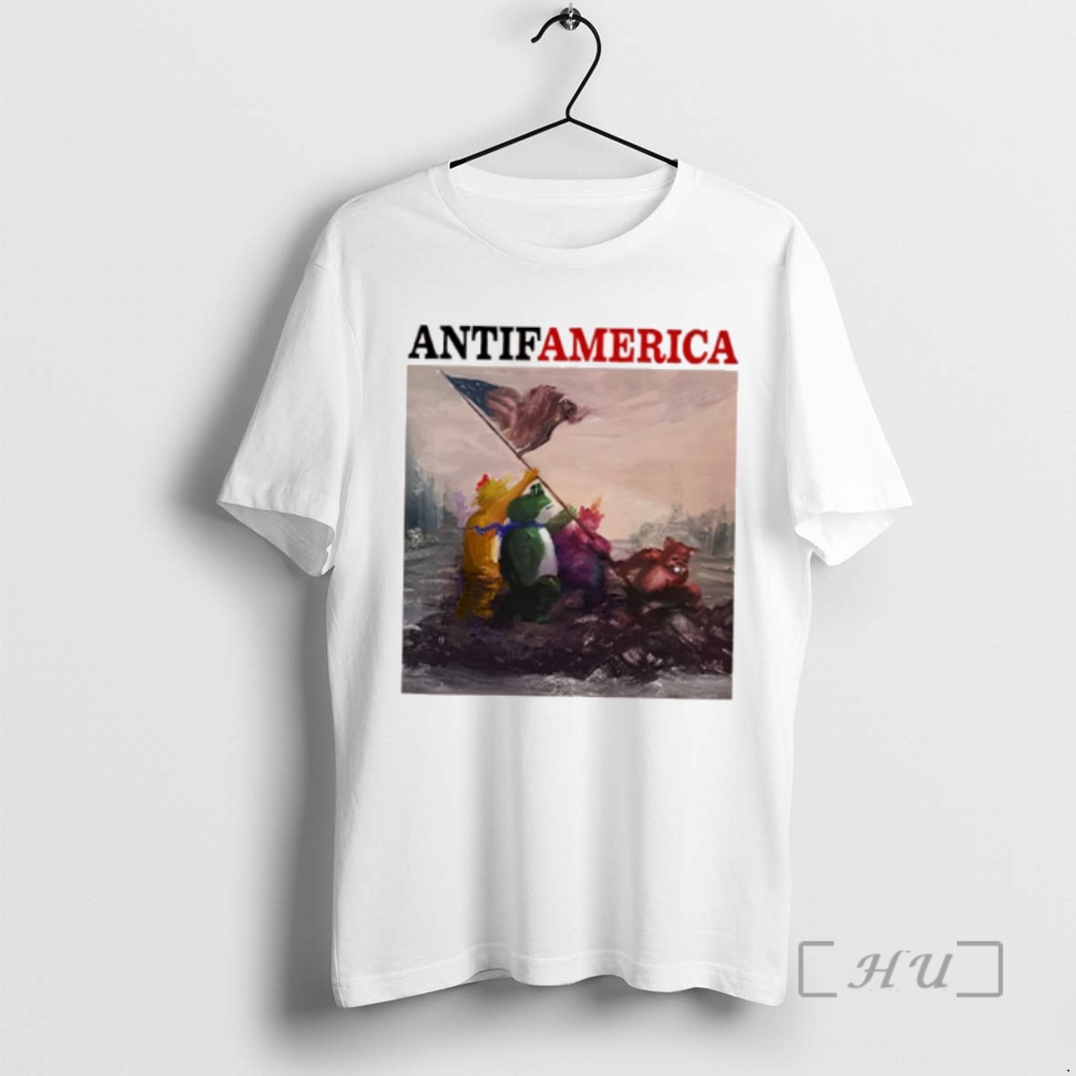 Officials Antifamerica Portland Frog Photo T Shirts Sweater Hoodie