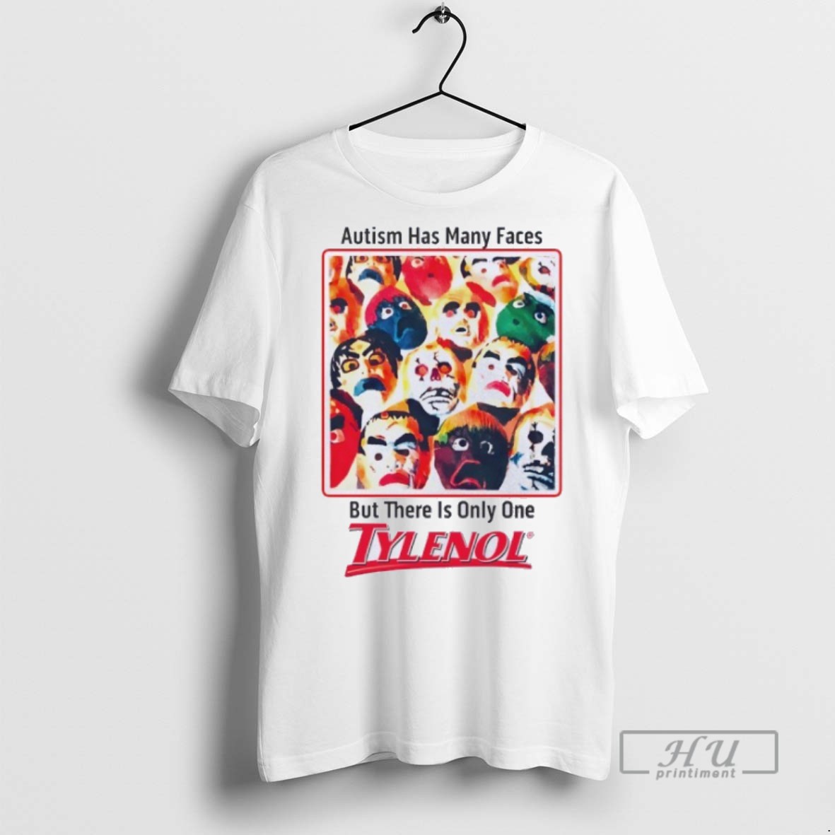 Officials Autism Has Many Faces But There Is Only One Tylenol T Shirt Sweatshirt Hoodies