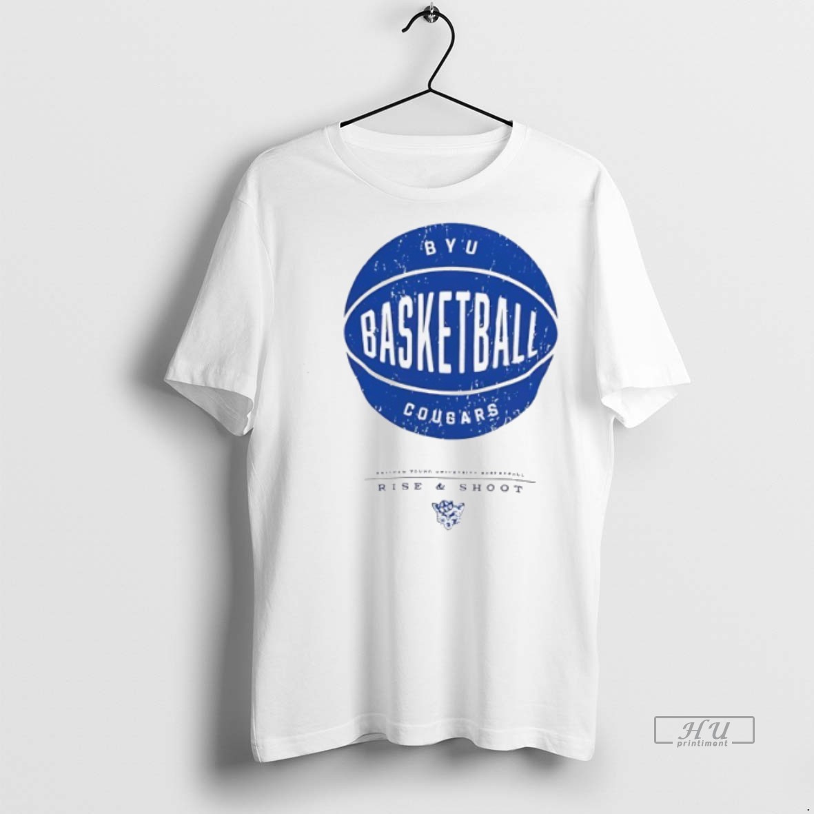 Officials Byu Cougars Basketball Rise And Shoot Tee Shirt Sweater Hoodie