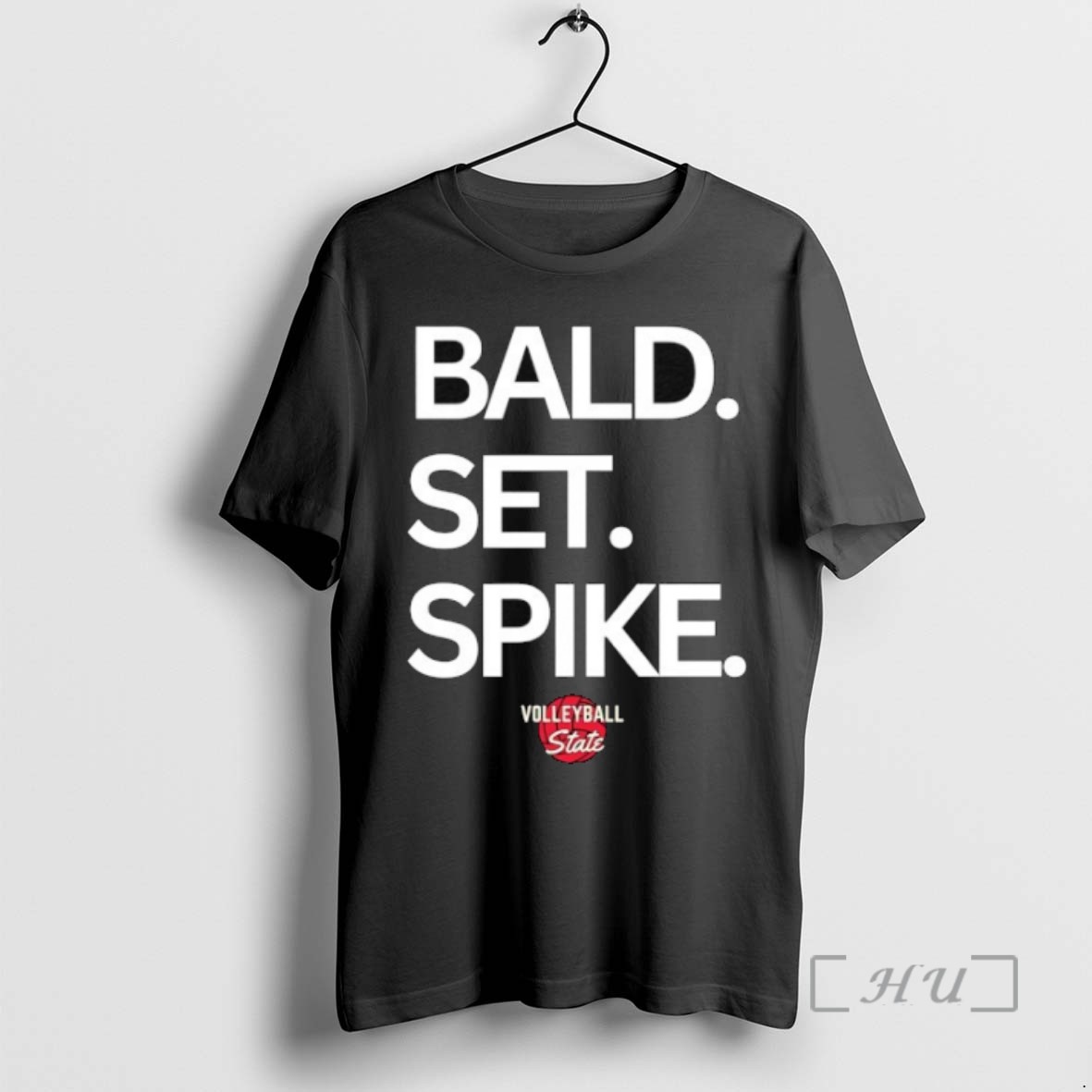 Officials Bald Set Spike Volleyball State Shirts Sweater Hoodie
