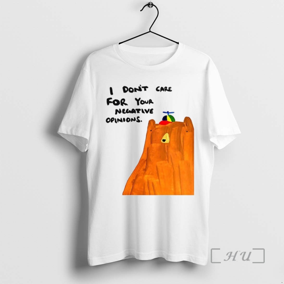 Officials Bear I Dont Care For Your Negative Opinions Ceramic Ceramic And Classic Dad Cap Tee Shirt Sweater Hoodie