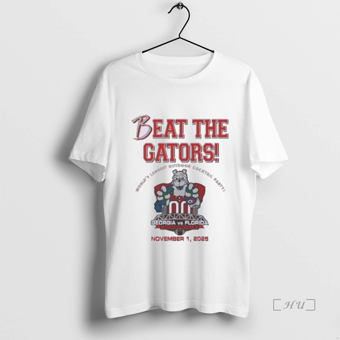 Officials Beat The Gators Georgia Bulldogs Vs Florida Gators November 1 2025 T Shirt Sweater Hoodie