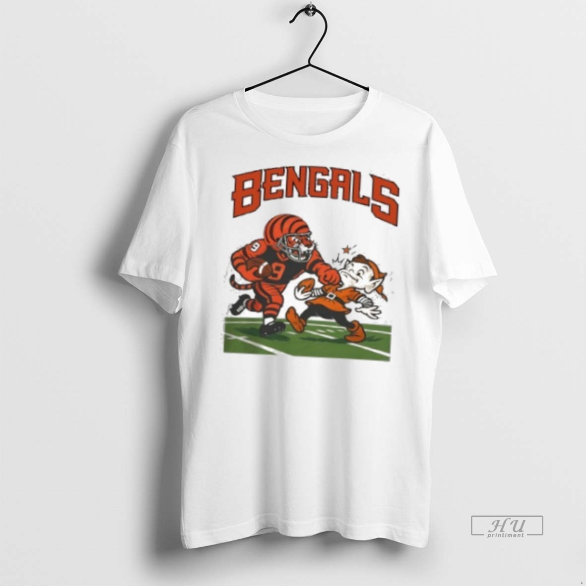 Officials Bengals Vs Browns Mascot Rivalries Tee Shirt Sweater Hoodie