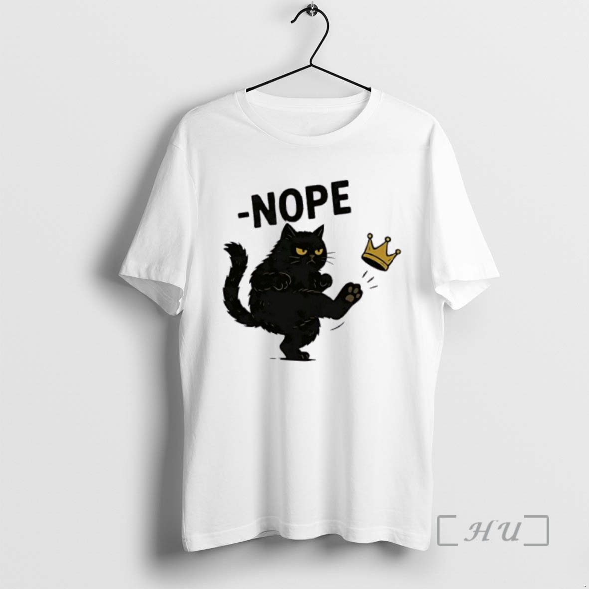 Officials Black Cat No Kings In America Funny Political Meme T Shirt Sweater Hoodie