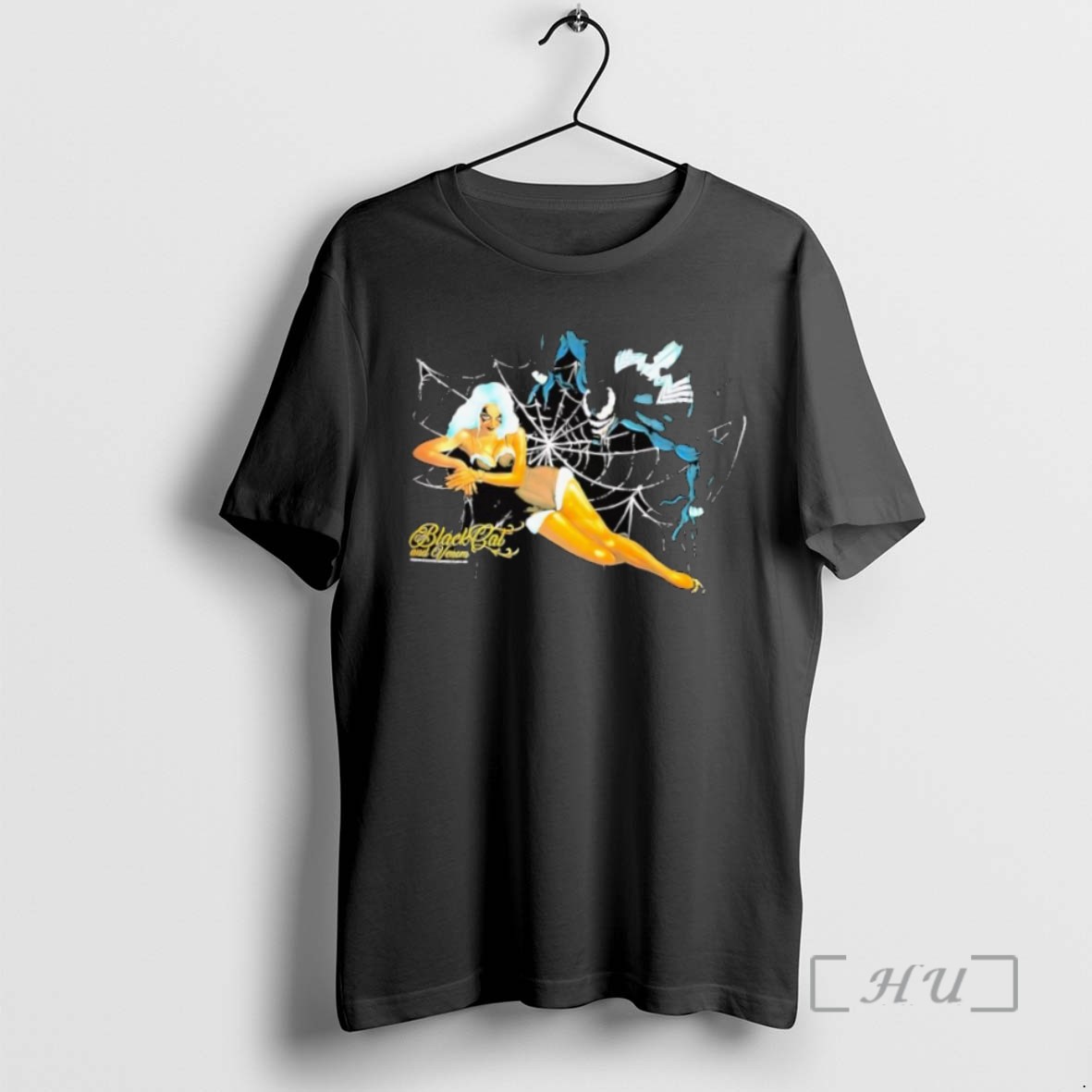 Officials Black Cat And Venom Characters Shirts Sweater Hoodie