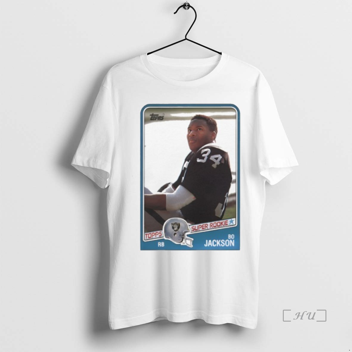 Officials Bo Jackson Las Vegas Raiders Player Topps Super Rookie T Shirts Sweater Hoodie