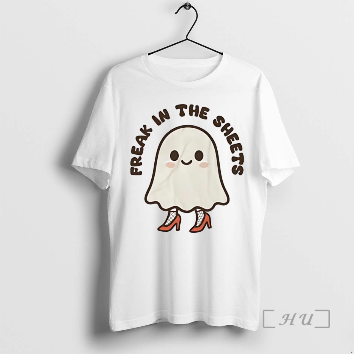 Officials Boo Ghost High Heels Freak In The Sheets Halloween T Shirt Sweater Hoodie
