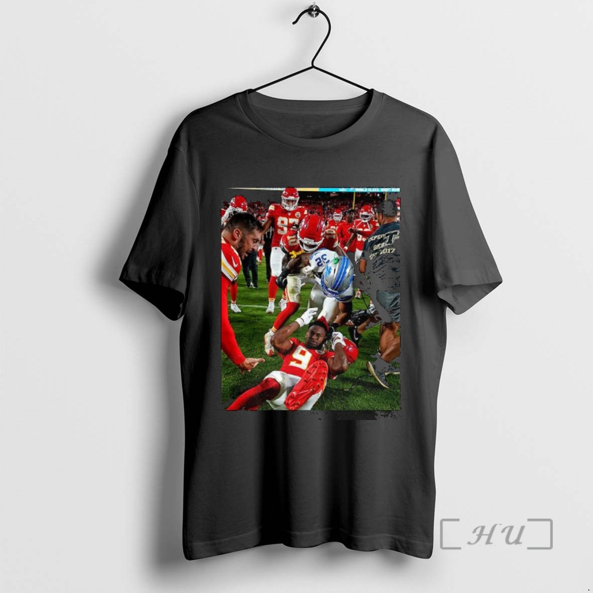 Officials Brian Branch Sparks Post Game Fight Kansas City Chiefs Defeated The Detroit Lions Tee Sweater Hoodie