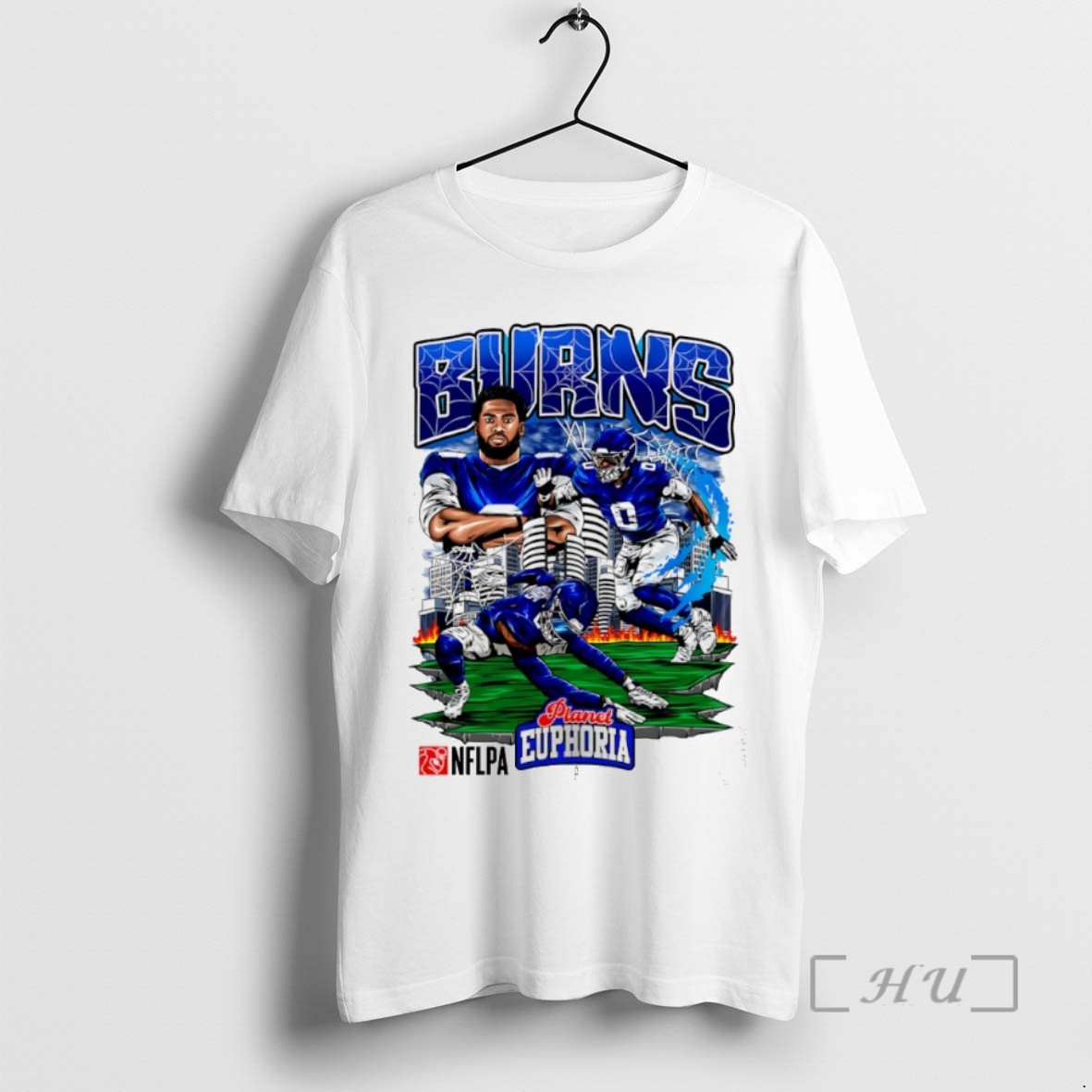 Officials Brian Burns 0 New York Giants Football Comic T Shirt Sweater Hoodie
