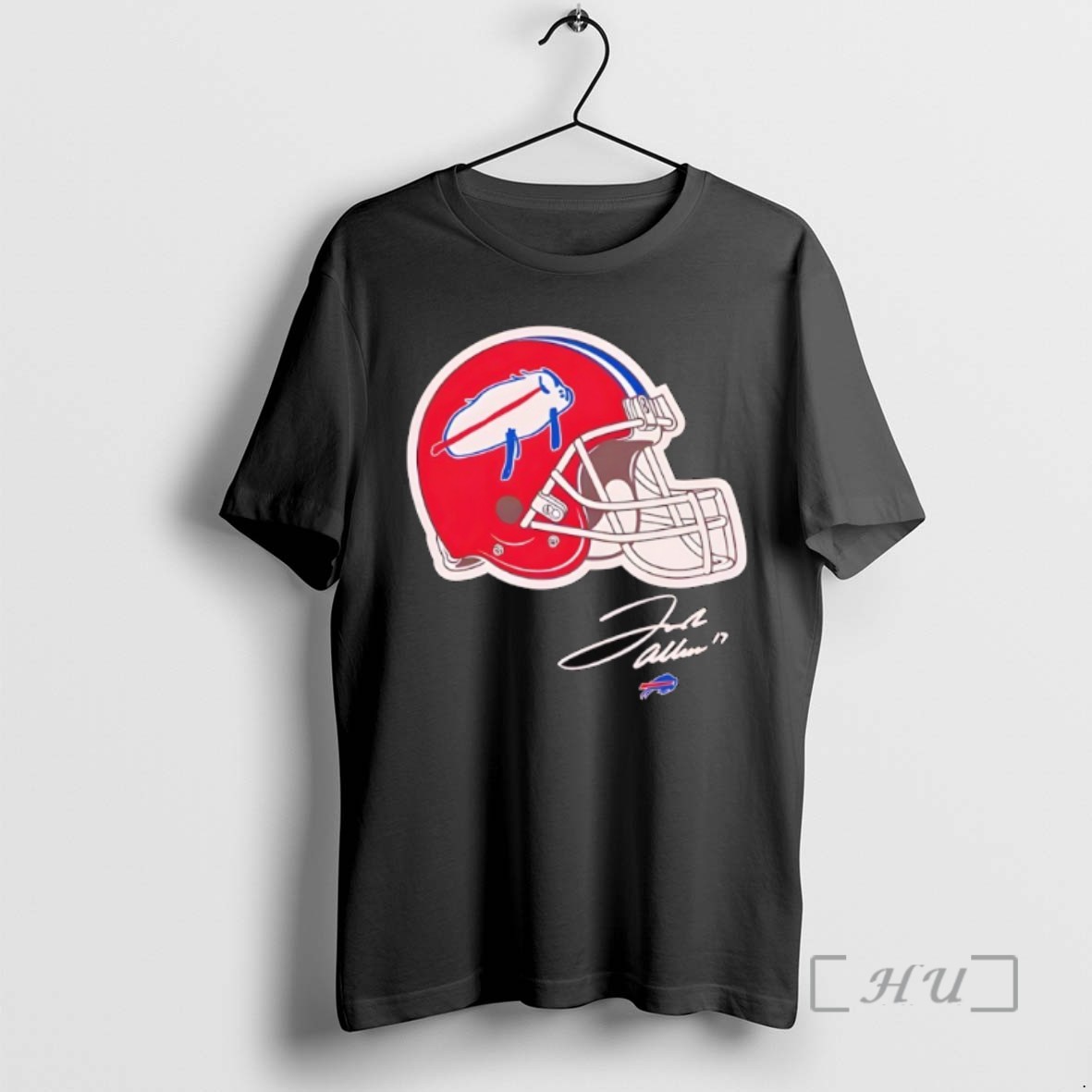 Officials Buffalo Bills New Era Billustration Helmet Tee Sweater Hoodie