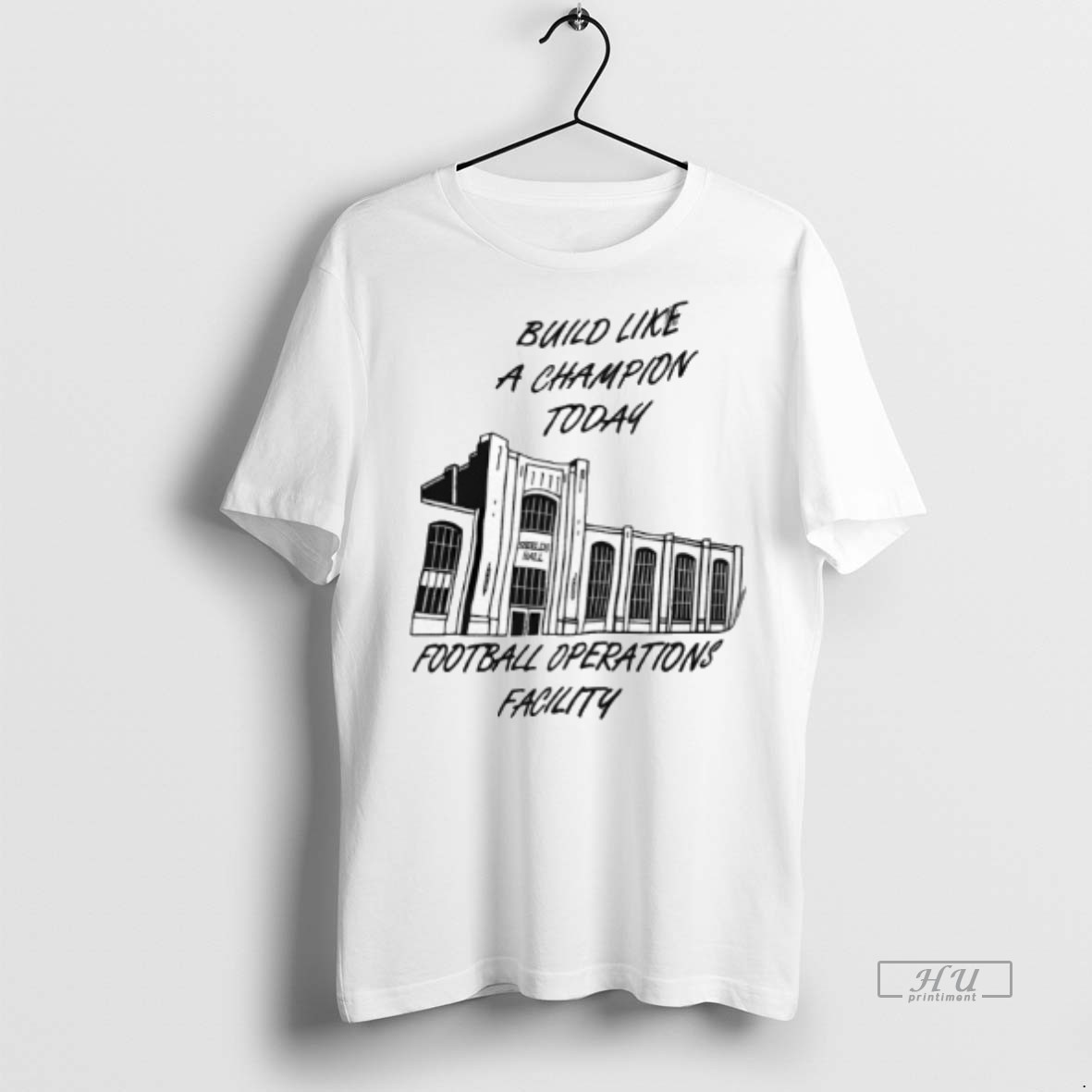 Officials Build Like A Champion Today Bookings Football Operations Facility Tee Shirt Sweater Hoodie