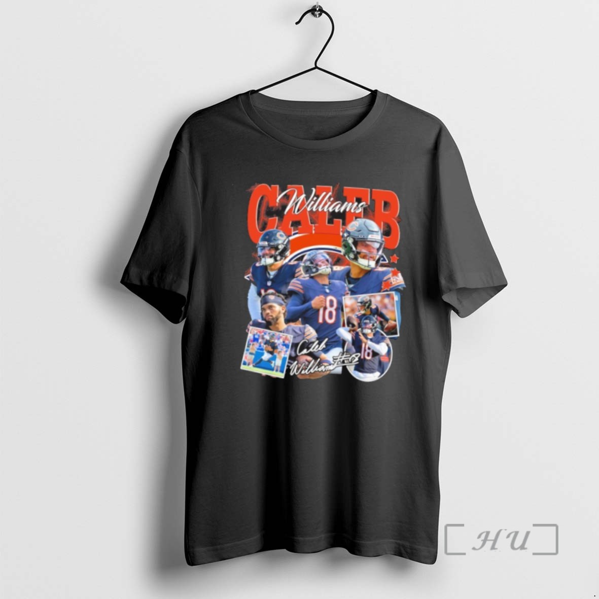 Officials Caleb Williams 18 Signature Player Shirts Sweater Hoodie