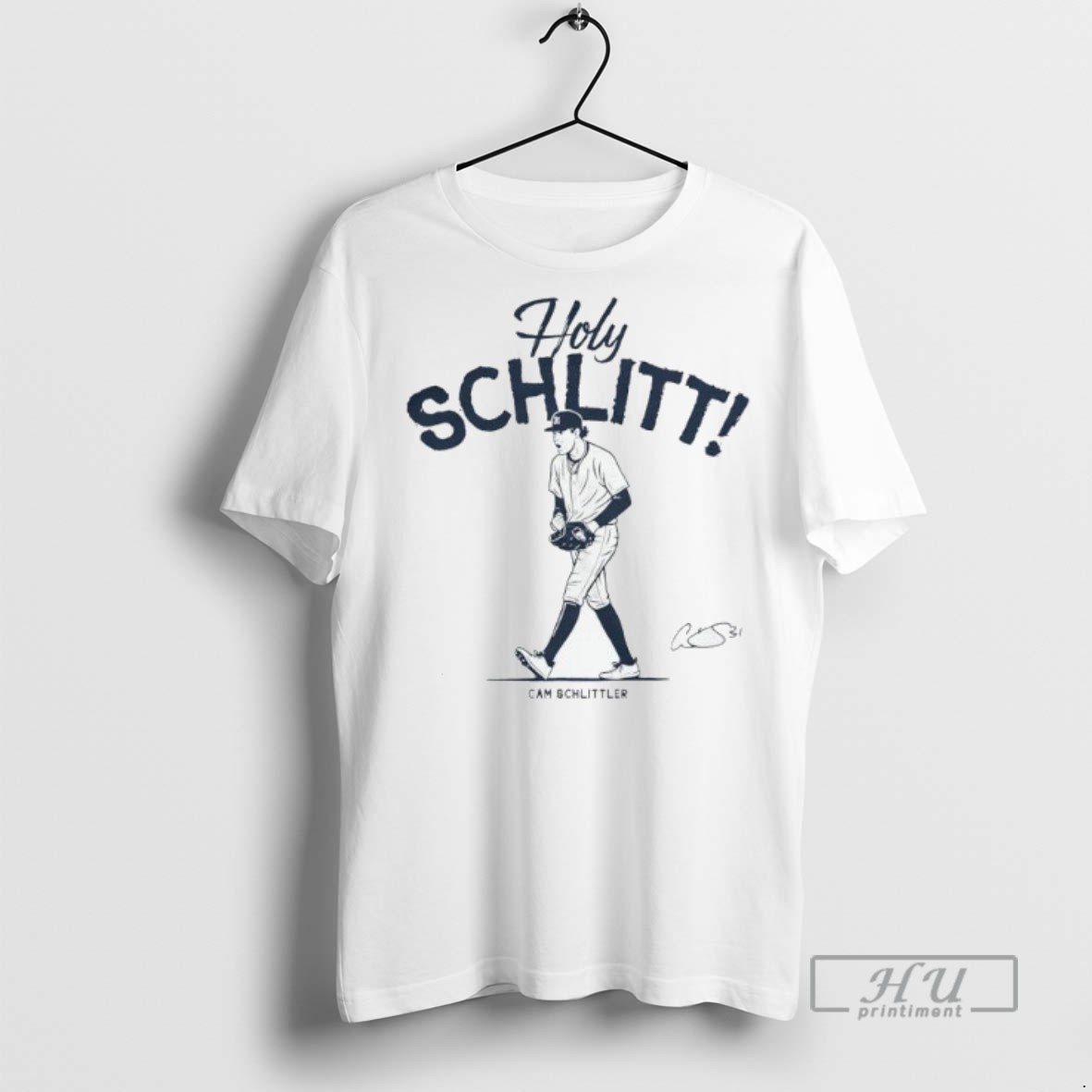 Officials Cam Schlittler Holy Schlitt New York Yankees Baseball Signature Tee Shirt Sweatshirt