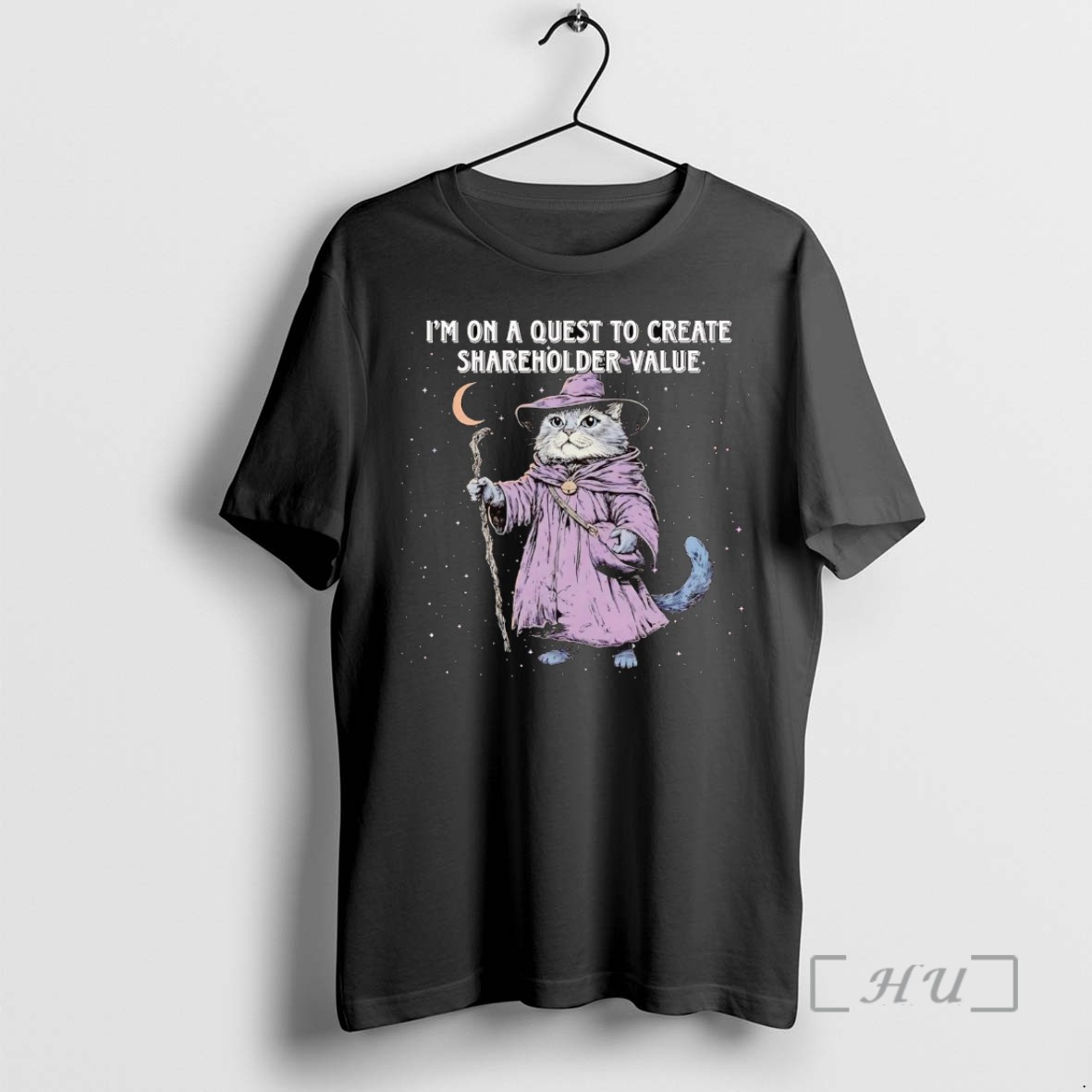 Officials Cat Wizard Im On A Quest To Create Shareholder Value Tee Shirt Sweater Hoodie