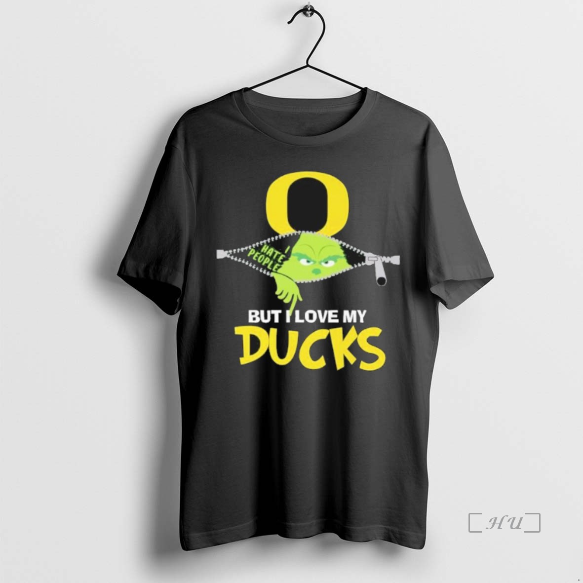 Officials Christmas Grinch But I Love My Oregon Ducks T Shirt Sweater Hoodie