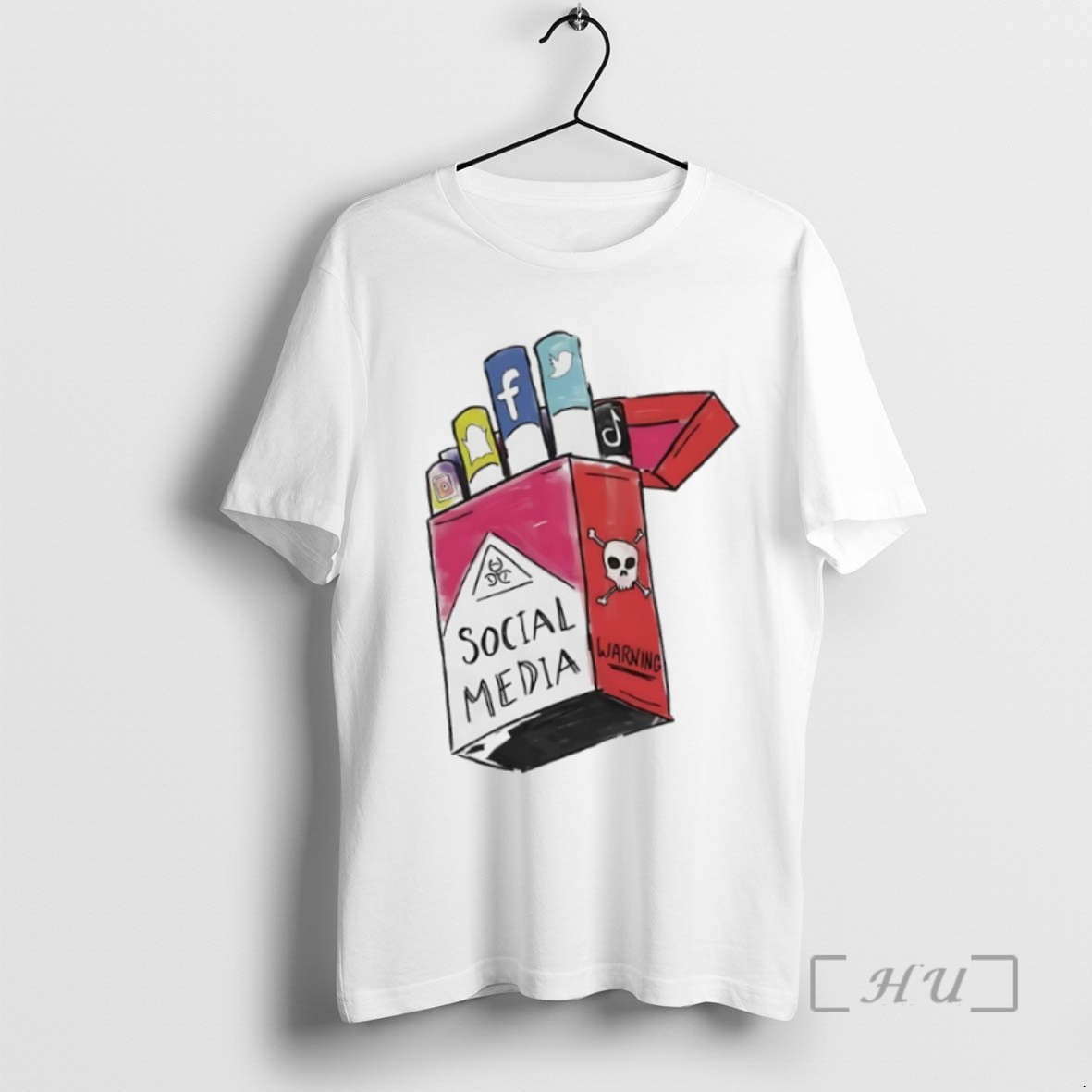 Officials Cigarette Social Media Warning Shirts Sweater Hoodie