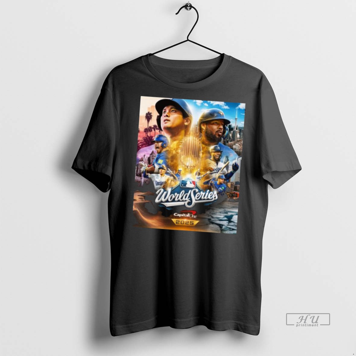 Officials Classic Toronto Blue Jays Vs Los Angeles Dodgers 2025 World Series Matchup Long Sleve Tee Shirt Sweater Hoodie