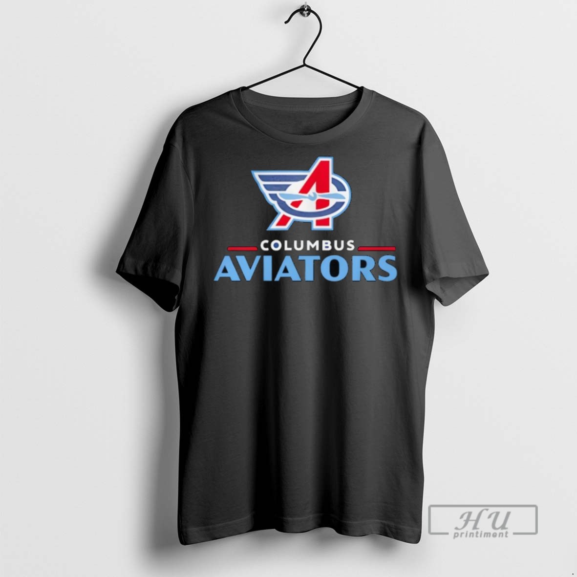 Officials Columbus Aviators Football Logo T Shirt Sweatshirt Hoodies