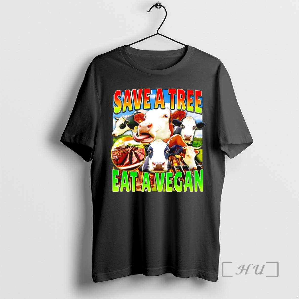 Officials Cow Save A Tree Eat A Vegan T Shirt Sweater Hoodie