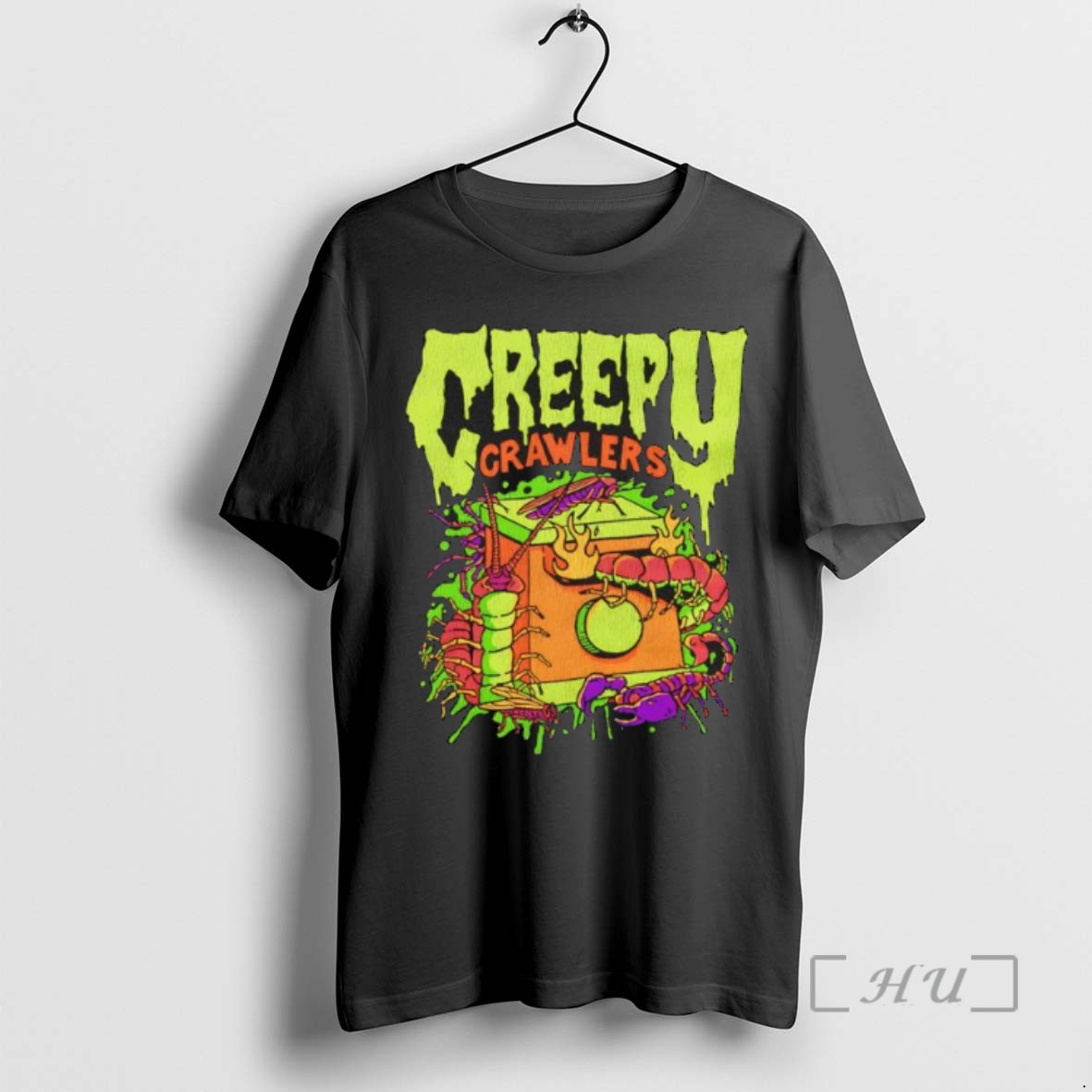 Officials Creepy Crawlers Insect Halloween 2025 T Shirt Sweater Hoodie