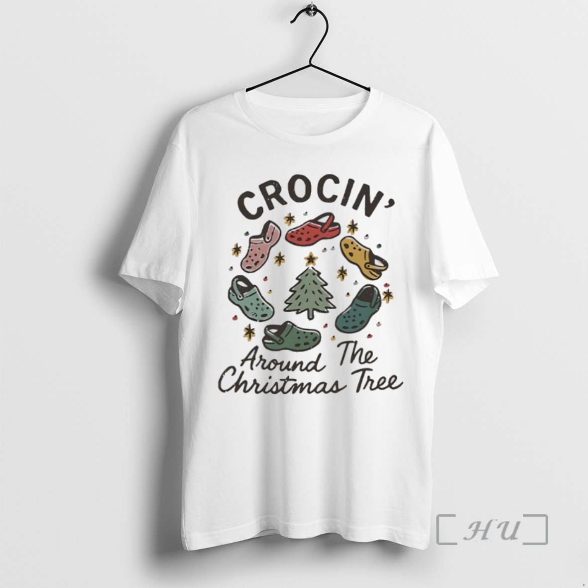 Officials Crocin Around The Christmas Tree Shirts Sweater Hoodie 2