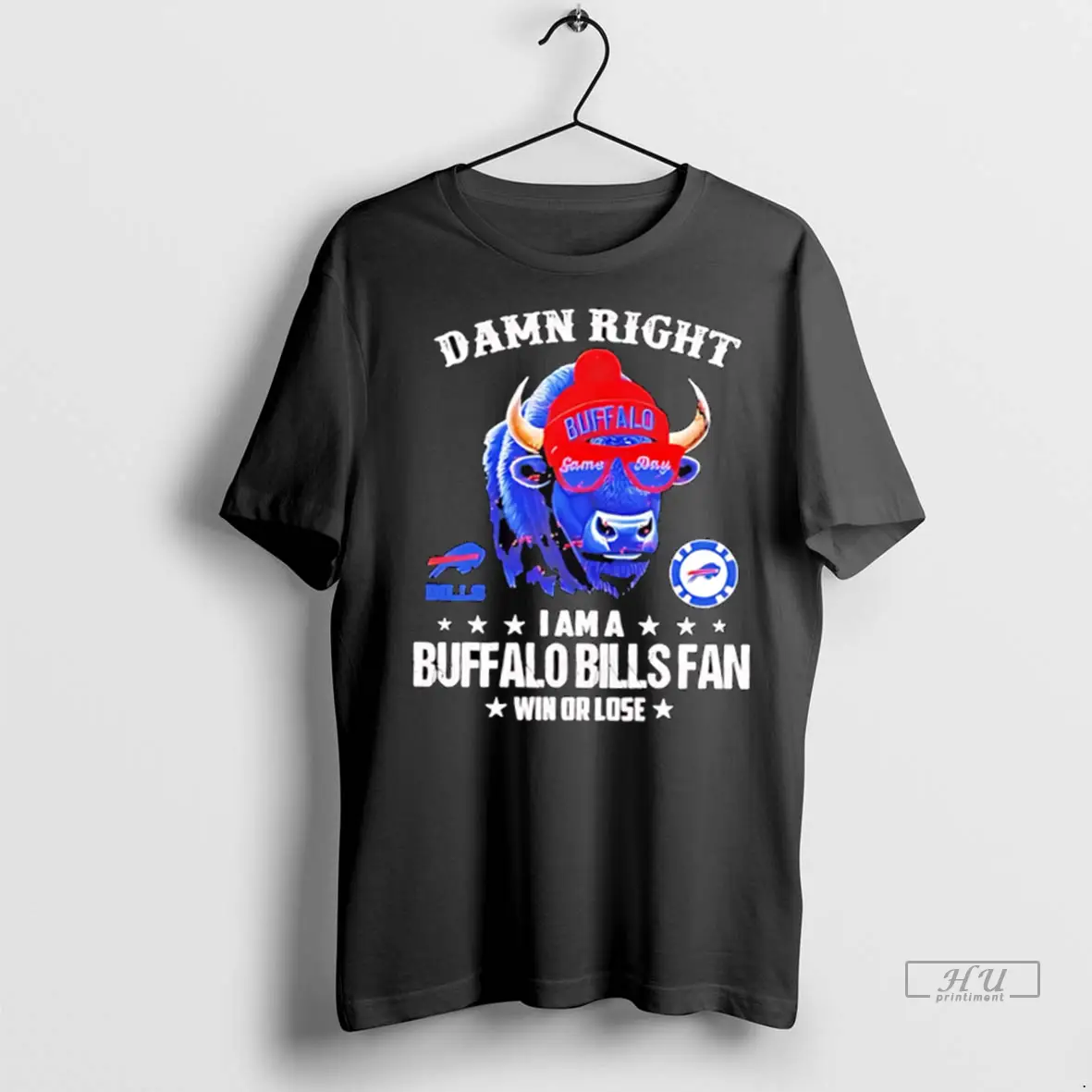 Officials Damn Right I Am A Buffalo Bills Fan Win Or Lose 2025 T Shirts Sweatshirt