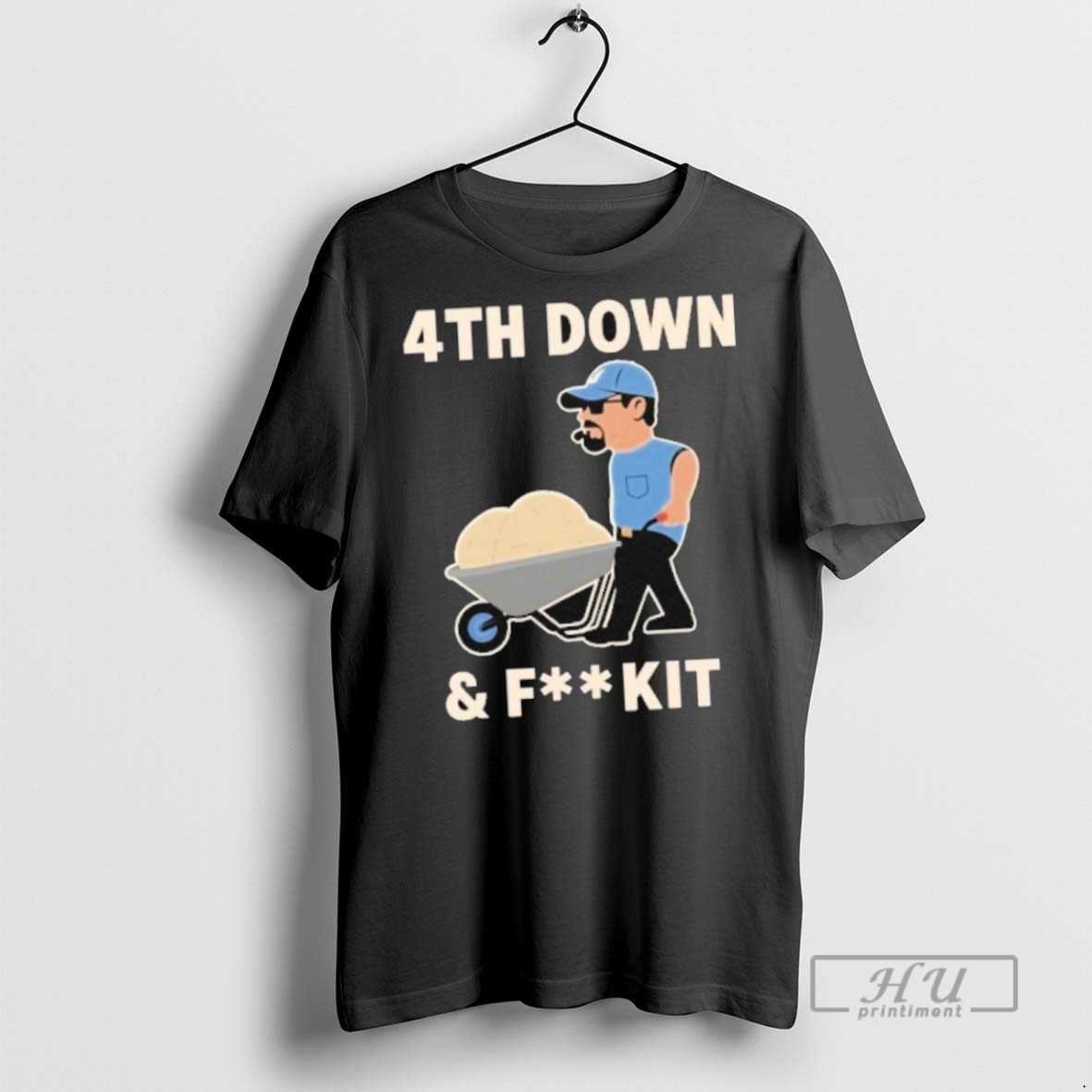 Officials Dan Campbell 4th Down And Fk It T Shirt Sweatshirt