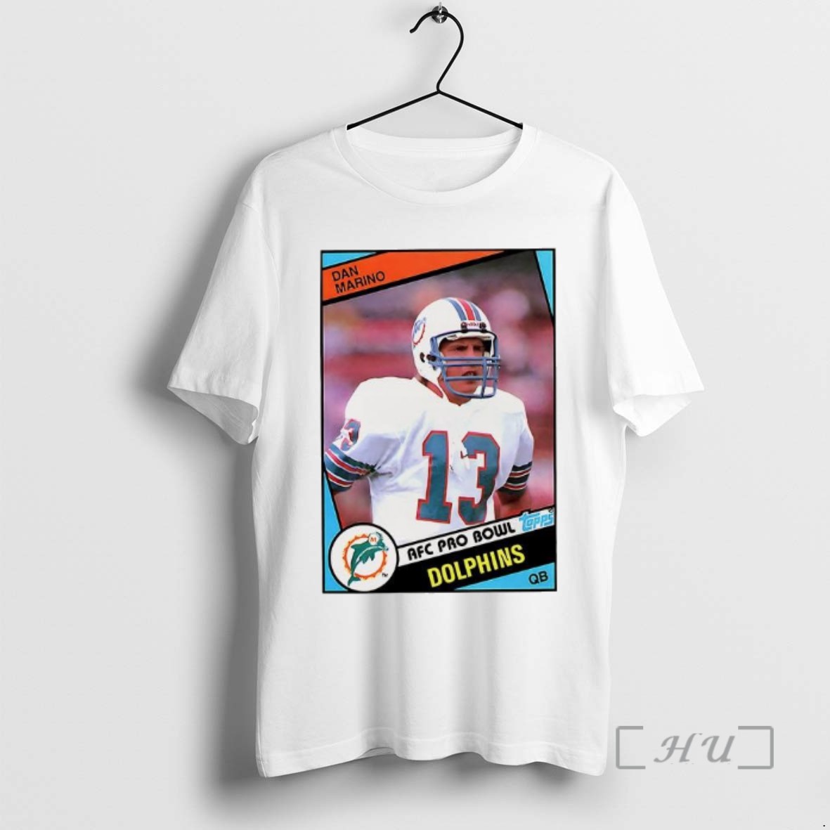 Officials Dan Marino Miami Dolphins Football Afc Pro Bowl Trading Card T Shirt Sweater Hoodie