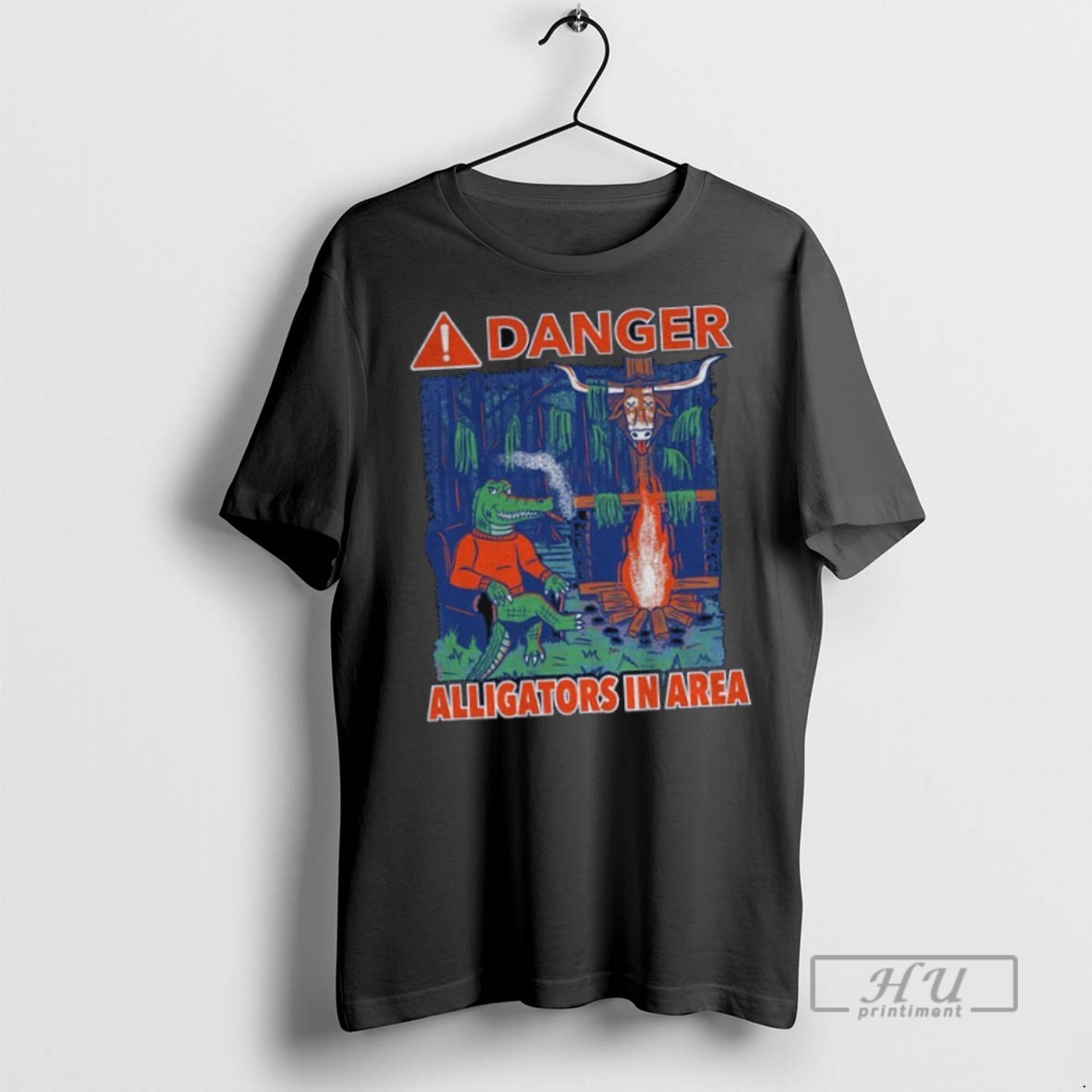 Officials Danger Alligators In Area Texas Drowns In The Swamp Florida Gator Beat Texas Longhorns T Shirt Sweatshirt