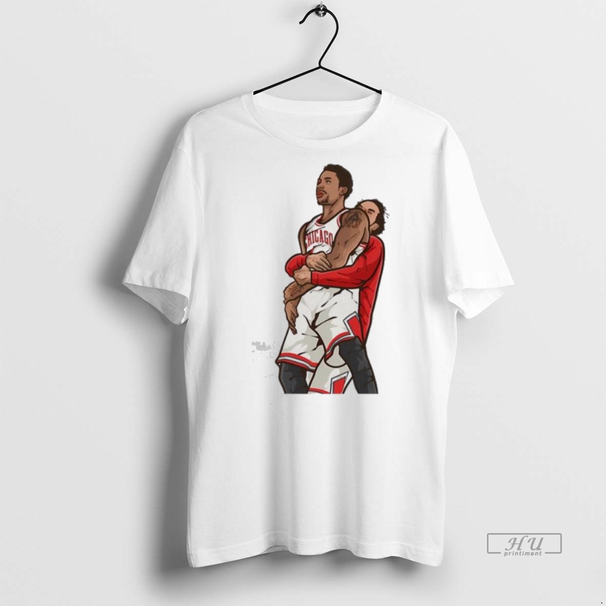 Officials Derrick Rose And Joakim Noah Game Winner Celebration Tee Shirt Sweater Hoodie