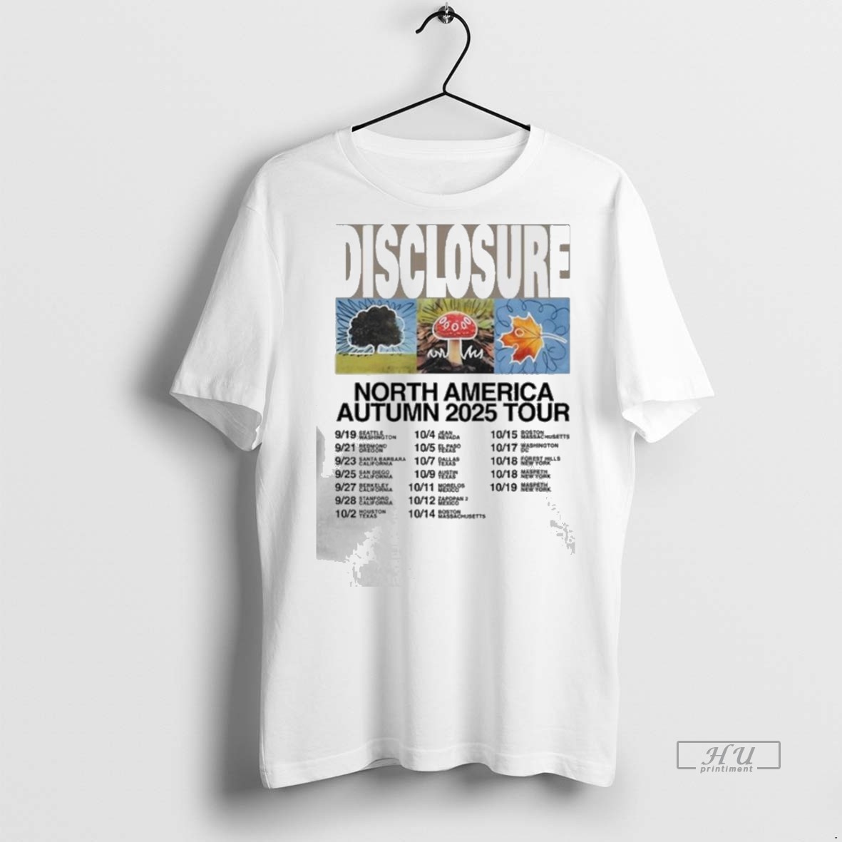Officials Disclosure North America Autumn Tour 2025 T Shirt Sweater Hoodie